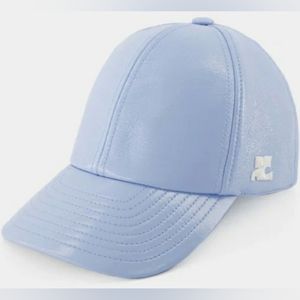 Courreges Vinyl Baseball Cap Unisex